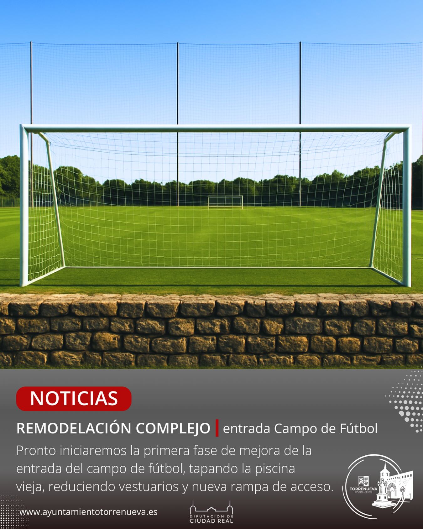 remodelacion complejo campo futbol